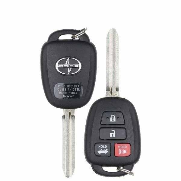 Oem NEW: 2016-2017 Scion FR-S Toyota 86 / 4-Button Remote Head Key / PN: SU003-05282 / HYQ12BEL / G RHK-TOY-5282 - main